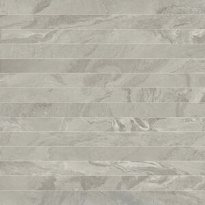 Iris Diesel Liquid Stone Inox Mosaico Listelli Sq. 30X30 Matt