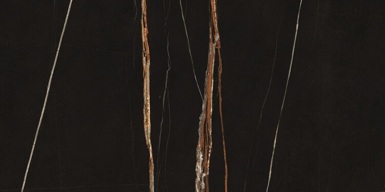 Fmg Marmi Maxfine Sahara Noir Lucidato 75X37,5 lucidato