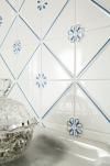 Ceramiche Grazia Formelle Anversa Rigo Argento 13×13 cm - 2