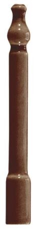 Ceramiche Grazia Epoque Angolo Zoccolo Caramel Craquelé 20×2 cm