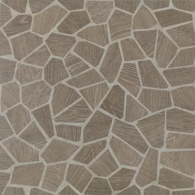 PIEMME BITS&PIECES PEWTER SMOKE FACET N/R 60X60 CM