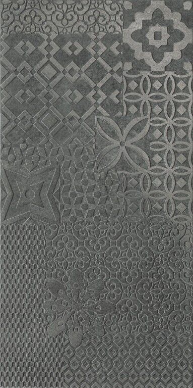 Ceramiche Piemme Castlestone Inciso Black Lap/Ret 30×60 cm