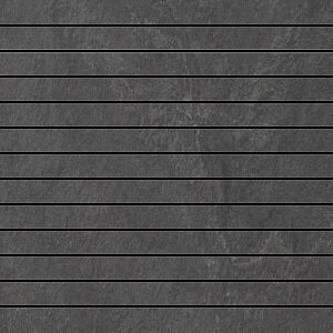 Pietra Di Bilbao Bilbao Black Mosaico Listello Soft Sq. 30X30 Soft