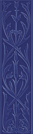Ceramiche Grazia Epoque Hermitage Cobalt Craquelé 20×80 cm