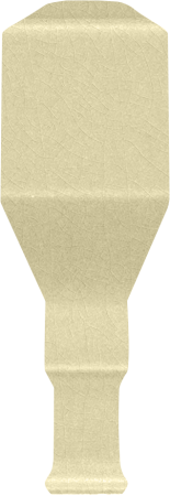 Ceramiche Grazia Elegance Elg 2.2X8.5 Ang Fin Bone Crq FIAELQ2