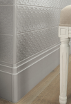Ceramiche Grazia Impressions Zoccolo White 20×56 cm - 2