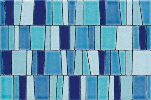 Ceramiche Grazia Chelsea Turchese dekor 20×30 cm