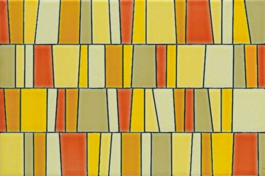 Ceramiche Grazia Chelsea Arancio dekor 20×30 cm