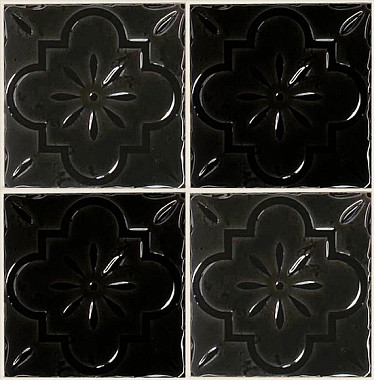 Ceramiche Grazia Shades of Art Giralda Charcoal 13×13 cm