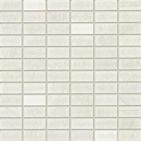 Ceramiche Piemme Purestone Mosaico Bianco Natural/Ret 30×30 cm
