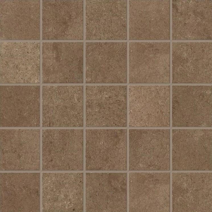 Ceramiche Piemme Bits&Pieces Peat Brown Mosaico Natural/Ret 30×30 cm