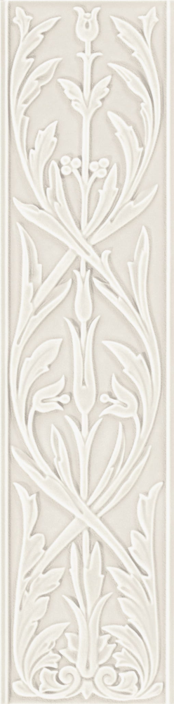 Ceramiche Grazia Epoque Hermitage Bianco Craquelé 20×80 cm