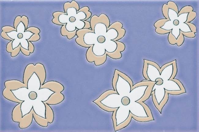 Ceramiche Grazia Ramblas Viola dekor 20×30 cm