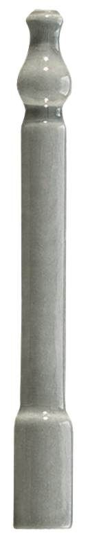 Ceramiche Grazia Epoque Angolo Zoccolo Grey Craquelé 20×2 cm