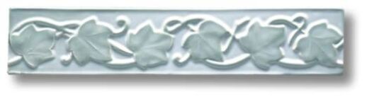 Ceramiche Grazia Vecchie Majoliche Listello Rampicante Giada 5,5×26 cm