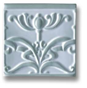 Ceramiche Grazia Vecchie Majoliche Liberty Giada 13×13 cm