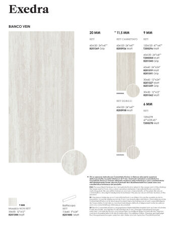 Alfalux Exedra 2CM EXE.VE.BI GRIP R 60×120 cm