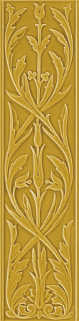 Ceramiche Grazia Epoque Hermitage Mustard Craquelé 20×80 cm