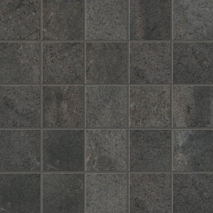 Ceramiche Piemme Bits&Pieces Pitch Black Mosaico Natural/Ret 30×30 cm
