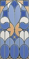 Pannello Fenice Cobalt Craquele
