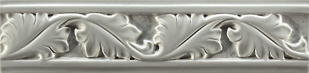 Ceramiche Grazia Formae Foliage Diamond dekor Steel 6,5×26 cm