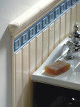 Ceramiche Grazia Boiserie Square 6.5X20 Beige Matt. SQ06 - 2