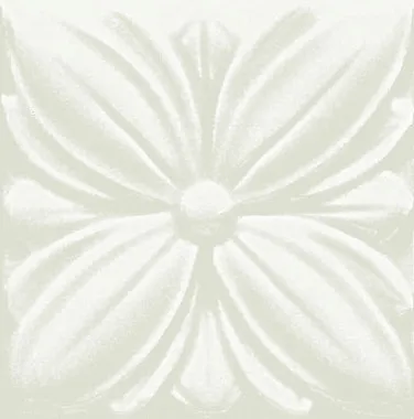 Ceramiche Grazia Melange Tozz. Alloro 6.5X6.5 Milk TA1