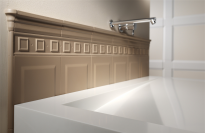 Ceramiche Grazia Electa Square 6.5X20 Apricot Matt. SQ04 - 2