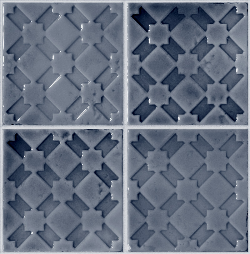 Ceramiche Grazia Shades of Art Alcazar Denim 13×13 cm