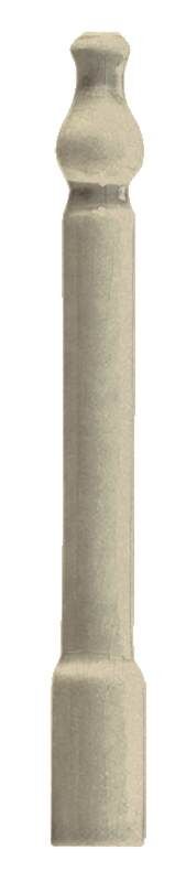 Ceramiche Grazia Epoque Angolo Zoccolo Ivory Craquelé 20×2 cm