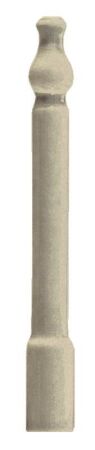 Ceramiche Grazia Epoque Angolo Zoccolo Ivory Craquelé 20×2 cm