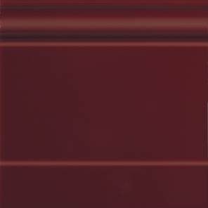 Dekor cokół 20X20 DARK WINE