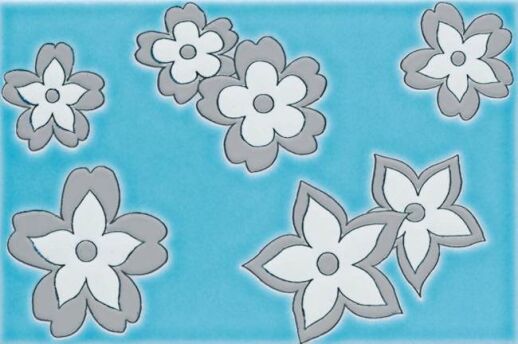Ceramiche Grazia Ramblas Turchese dekor 20×30 cm