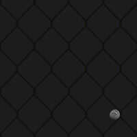 Iris Diesel Fence Black Decoro Moneta 20X20 (Glossy)