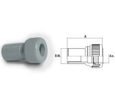 Złączka PB 50x32 mm redukcyjna zmiejszająca - 2