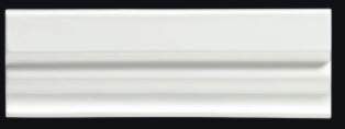 Dekor zakończenie 6,5X20 WHITE