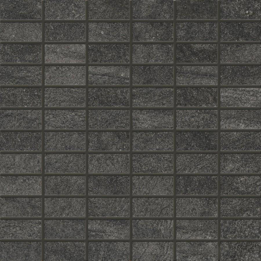 Ceramiche Piemme Purestone Mosaico Antracite Natural/Ret 30×30 cm