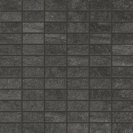 Ceramiche Piemme Purestone Mosaico Antracite Natural/Ret 30×30 cm