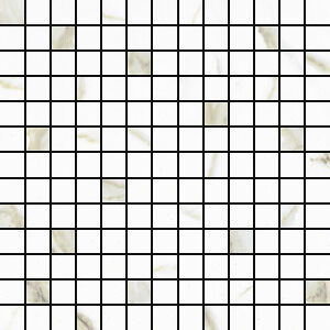 FMG Marmi Select White Calacatta Mosaico Lucidato 30×30 cm