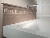 Ceramiche Grazia Electa Toro Bianco Craquelé 5,5×20 cm - 2