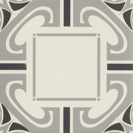 Ceramiche Grazia Althaus Dresda Grigio/Nero 20×20 cm