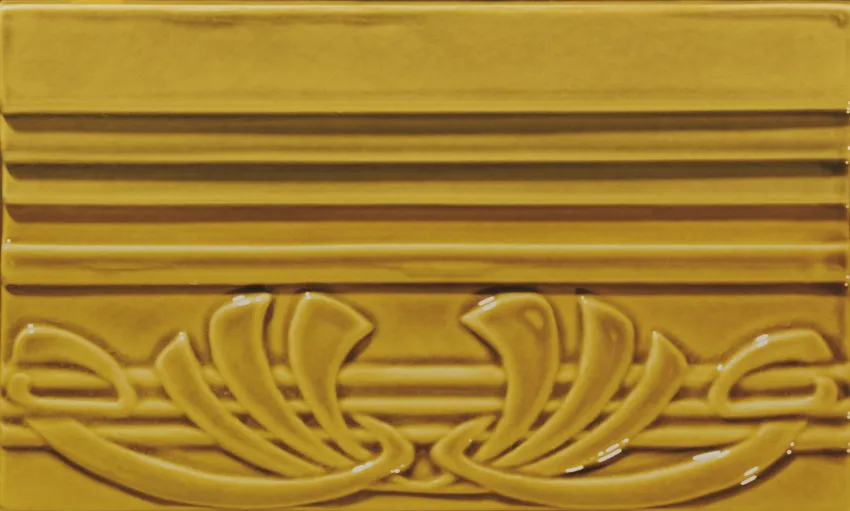 Ceramiche Grazia Epoque Terminale Deco 12X20 Mustard C