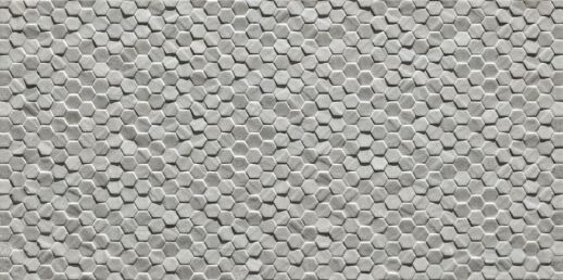 Ceramiche Piemme Geostone Esagonetta Grigio Natural/Ret 30×60 cm