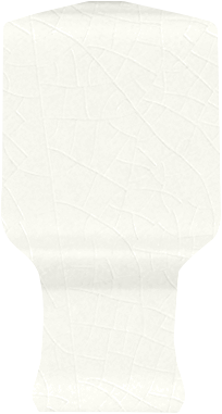 Ceramiche Grazia Elegance narożnik bordiury Snow Craquelé 1,5×3,5 cm