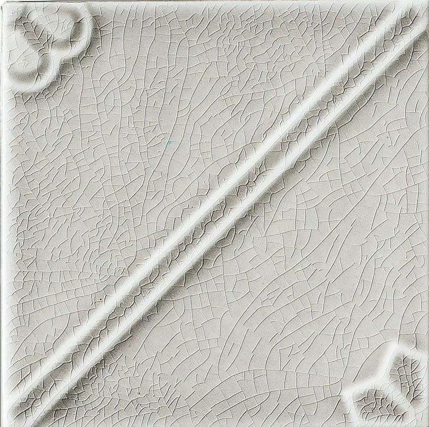 Ceramiche Grazia Formelle Anversa Argento Craquelé 13×13 cm