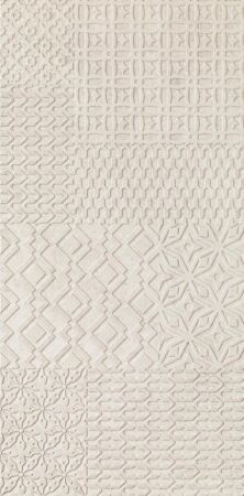 Ceramiche Piemme Castlestone Inciso White Ret 30×60 cm