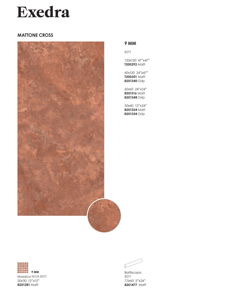 Alfalux Exedra CR.MA.GRIP RE 60×120 cm